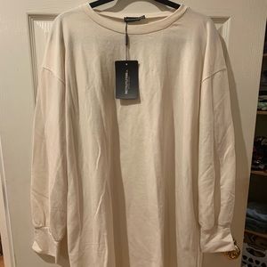 Pretty Little Thing Sweatshirt Dress